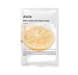 Тканинна маска з вітаміном С Abib Mild Acidic pH Sheet Mask Yuja Fit