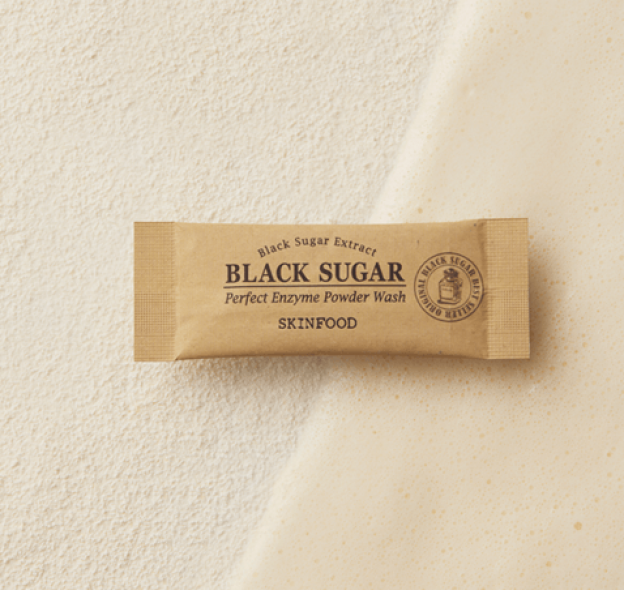 Энзимная пудра с черным сахаром SkinFood Black Sugar Perfect Enzyme Powder Wash 1.2 г