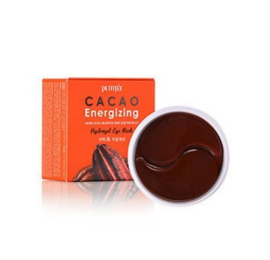 Гидрогелевые патчи с какао Petitfee Cacao Energizing Hydrogel Eye Patch 60 шт