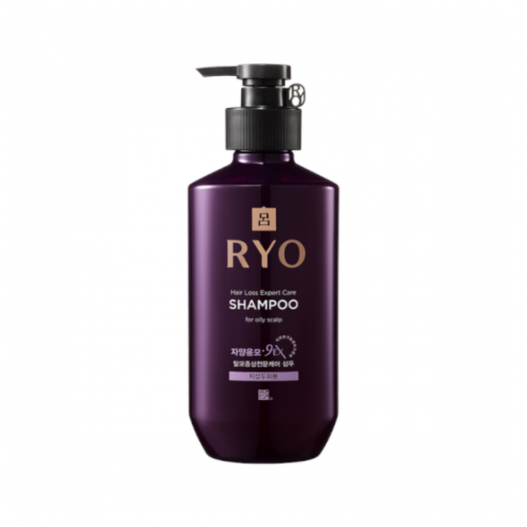 Шампунь для жирной кожи головы RYO Jayangyunmo 9EX Hair Loss Expert Care Shampoo For Oily Scalp 400 мл
