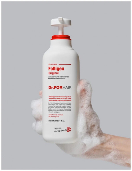 Шампунь проти випадіння волосся Dr.FORHAIR Folligen Shampoo 300 мл