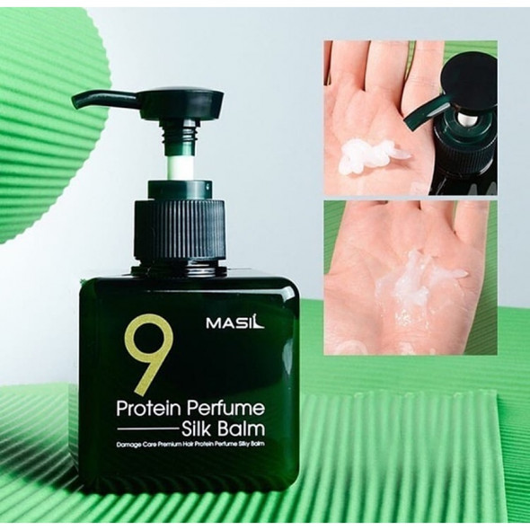 Несмываемый бальзам - термозащита MASIL Protein Perfume Silk Balm 180 мл