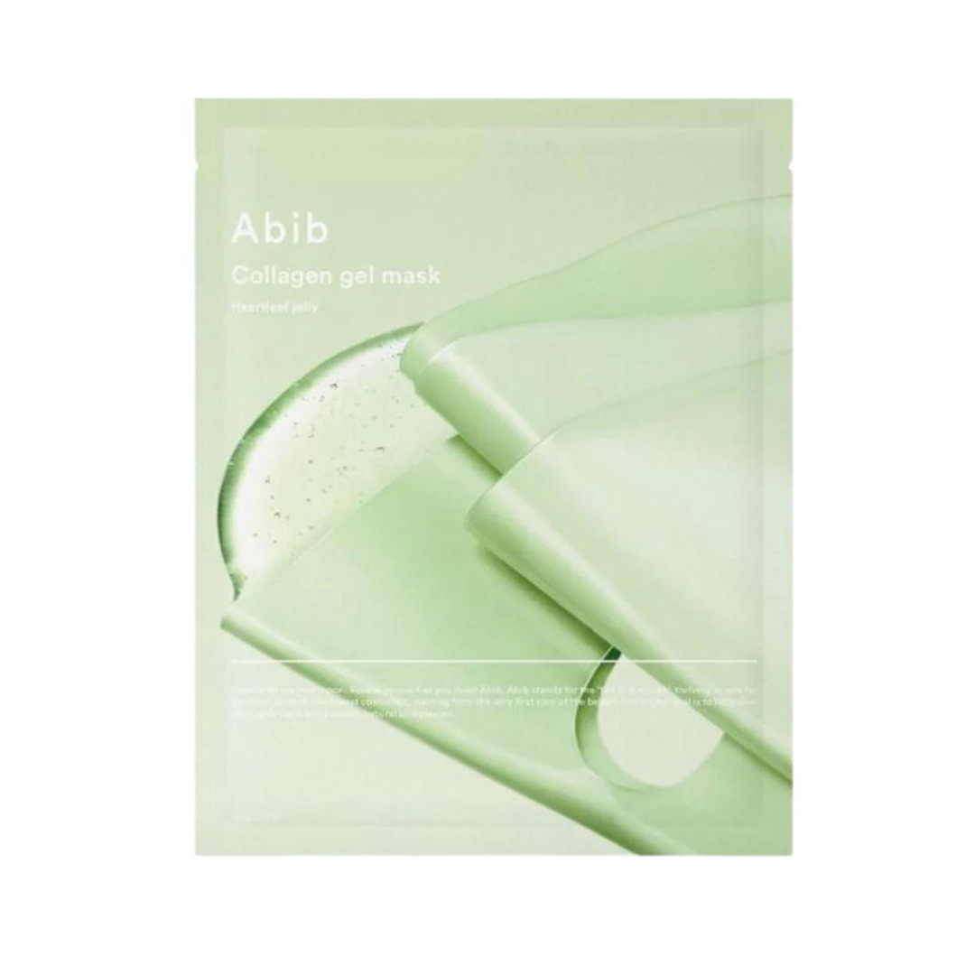 Abib Collagen gel mask (100枚)10箱セット Купить гелевую маску с коллагеном и хауттюйнией Abib Collagen Gel